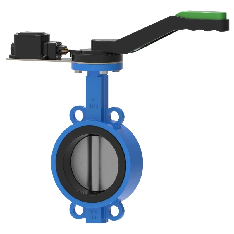 Spaksignalaktivert Wafer Butterfly Valve Touch Active