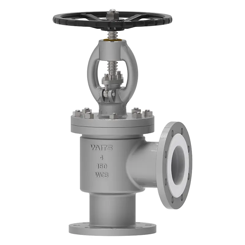 PTFE foret vinkel Globe Valve‌‌