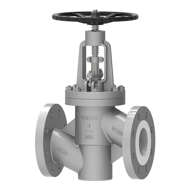 PTFE foret Globe Valve‌‌